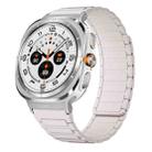 For Samsung Galaxy Watch Ultra / Ultra 2025 xDfind I-shaped Magnetic Silicone Watch Band(Starlight) - 1