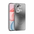 For Honor 400 Pro Global 160.8mm ABEEL Heat Dissipation Frosted MagSafe Phone Case with Lens Film(Silver) - 1