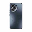 For Honor 400 Pro Global 160.8mm ABEEL Heat Dissipation Frosted MagSafe Phone Case with Lens Film(Dark Blue) - 2