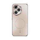 For Honor 400 Pro Global 160.8mm ABEEL Heat Dissipation Frosted MagSafe Phone Case with Lens Film(Rose Gold) - 2