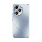 For Honor 400 Pro Global 160.8mm ABEEL Heat Dissipation Frosted MagSafe Phone Case with Lens Film(Light Blue) - 2