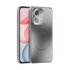 For Honor 400 Global 156.5mm ABEEL Heat Dissipation Frosted MagSafe Phone Case with Lens Film(Silver) - 1