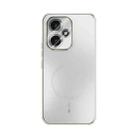 For Honor 400 Global 156.5mm ABEEL Heat Dissipation Frosted MagSafe Phone Case with Lens Film(White) - 2