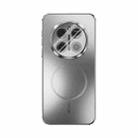 For Honor Magic7 Pro ABEEL Heat Dissipation Frosted MagSafe Phone Case with Lens Film(Silver) - 2