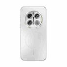 For Honor Magic7 Pro ABEEL Heat Dissipation Frosted MagSafe Phone Case with Lens Film(White) - 2