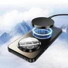For Honor Magic7 Pro ABEEL Heat Dissipation Frosted MagSafe Phone Case with Lens Film(Light Blue) - 3