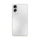 For Samsung Galaxy S25 Edge 5G ABEEL Heat Dissipation Frosted MagSafe Phone Case with Lens Film(White) - 2