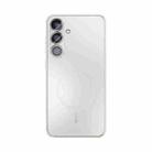 For Samsung Galaxy S25 5G ABEEL Heat Dissipation Frosted MagSafe Phone Case with Lens Film(White) - 2