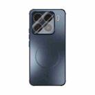 For Xiaomi 15 Pro ABEEL Heat Dissipation Frosted MagSafe Phone Case with Lens Film(Dark Blue) - 2