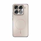 For Xiaomi 15 Pro ABEEL Heat Dissipation Frosted MagSafe Phone Case with Lens Film(Rose Gold) - 2
