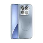 For Xiaomi 15 Pro ABEEL Heat Dissipation Frosted MagSafe Phone Case with Lens Film(Light Blue) - 1