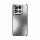 For Xiaomi 15 ABEEL Heat Dissipation Frosted MagSafe Phone Case with Lens Film(Silver) - 2