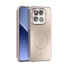 For Xiaomi 15 ABEEL Heat Dissipation Frosted MagSafe Phone Case with Lens Film(Rose Gold) - 1