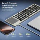 DUX DUCIS OK Flip Series Portable Tri-fold Wireless Touch Keyboard Leather Case(Black) - 4