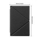 DUX DUCIS OK Flip Series Portable Tri-fold Wireless Touch Keyboard Leather Case(Black) - 5