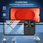For Samsung Galaxy A26 5G Clear Acrylic + PC + TPU Lens Sliding Cover Full Coverage Phone Case(Black) - 2