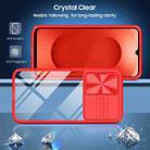 For Samsung Galaxy A26 5G Clear Acrylic + PC + TPU Lens Sliding Cover Full Coverage Phone Case(The Chinese Red) - 2