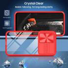 For Samsung Galaxy A16 5G Clear Acrylic + PC + TPU Lens Sliding Cover Full Coverage Phone Case(The Chinese Red) - 2