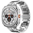 For Samsung Galaxy Watch8 / 8 Classic xDfind Butterfly Buckle Stainless Steel Watch Band(Silver) - 1