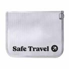 MOMAX SR53E 1-World Airliner Fireproof Storage Bag, Size: 218x235mm(Grey) - 1