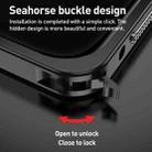 For Huawei Pura 80 5G Metal Frame Heat Dissipation Phone Case with Camera Guard Ring(Black) - 3