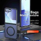 For Samsung Galaxy Z Flip7 Armor MagSafe PC Hybrid TPU Phone Case(Frosted Black) - 2