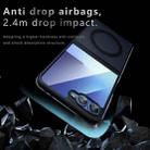 For Samsung Galaxy Z Flip7 Armor MagSafe PC Hybrid TPU Phone Case(Frosted Black) - 3