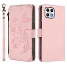 For T-Mobile Revvl 7 / T Phone 2 5G Butterfly Love Flower Multi-card Zipper Wallet Leather Phone Case(Pink) - 2