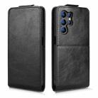 For Oukitel C1 / C1 Pro Magnetic Vertical Flip Leather Phone Case with Buckle(Black) - 2