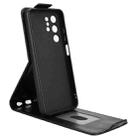 For Oukitel C1 / C1 Pro Magnetic Vertical Flip Leather Phone Case with Buckle(Black) - 3