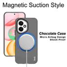 For Honor 400 Global 156.5mm IMAK Chocolate Series TPU + PET MagSafe Phone Case(Black) - 3