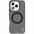 For Honor 400 Lite Global IMAK Chocolate Series TPU + PET MagSafe Phone Case(Black) - 2