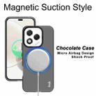 For Honor 400 Lite Global IMAK Chocolate Series TPU + PET MagSafe Phone Case(Black) - 3