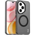 For Honor 400 Pro Global 160.8mm IMAK Chocolate Series TPU + PET MagSafe Phone Case(Black) - 1