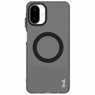 For Samsung Galaxy A07 4G IMAK Chocolate Series TPU + PET MagSafe Phone Case(Black) - 2