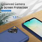 For Samsung Galaxy A06 4G / 5G Pioneer Armor Heavy Duty PC + TPU Phone Case(Blue) - 3