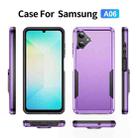 For Samsung Galaxy A06 4G / 5G Pioneer Armor Heavy Duty PC + TPU Phone Case(Purple+Black) - 2
