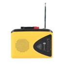 Tonivent TON009B Portable Tape Recorder Cassette Player Support FM / AM Radio(Yellow) - 2