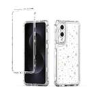 For Samsung Galaxy S25 Edge 5G Transparent Acrylic Laser Paper Phone Case(Stars) - 1