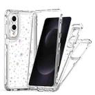 For Samsung Galaxy S25 Edge 5G Transparent Acrylic Laser Paper Phone Case(Stars) - 3