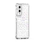 For Samsung Galaxy S25 Edge 5G Transparent Acrylic Laser Paper Phone Case(Love Heart) - 2