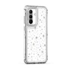 For Samsung Galaxy A36 5G Transparent Acrylic Laser Paper Phone Case(Stars) - 2