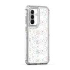 For Samsung Galaxy A36 5G Transparent Acrylic Laser Paper Phone Case(Snowflake) - 2