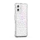 For Samsung Galaxy A06 4G Transparent Acrylic Laser Paper Phone Case(Love Heart) - 2
