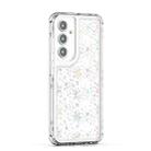 For Samsung Galaxy A35 5G Transparent Acrylic Laser Paper Phone Case(Snowflake) - 2