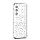 For Samsung Galaxy A35 5G Transparent Acrylic Laser Paper Phone Case(Love Heart) - 2