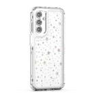 For Samsung Galaxy A25 5G Transparent Acrylic Laser Paper Phone Case(Stars) - 2