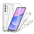 For Samsung Galaxy A25 5G Transparent Acrylic Laser Paper Phone Case(Stars) - 3