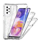For Samsung Galaxy A23 5G / 4G Transparent Acrylic Laser Paper Phone Case(Snowflake) - 3
