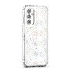 For Samsung Galaxy A15 5G / 4G Transparent Acrylic Laser Paper Phone Case(Snowflake) - 2